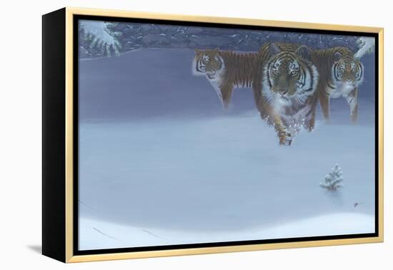 Night Hunt-Durwood Coffey-Framed Premier Image Canvas