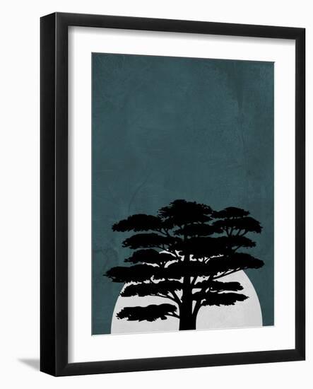 Night in Safari-Jasmine Woods-Framed Art Print