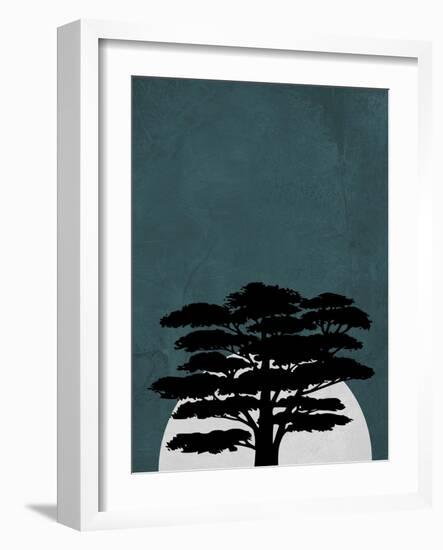 Night in Safari-Jasmine Woods-Framed Art Print