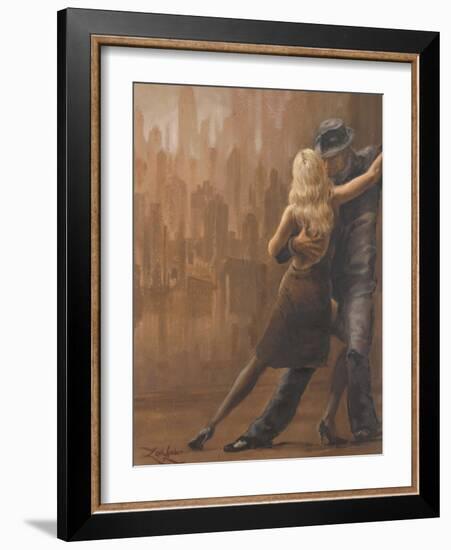 Night in the City-Zeph Amber-Framed Art Print