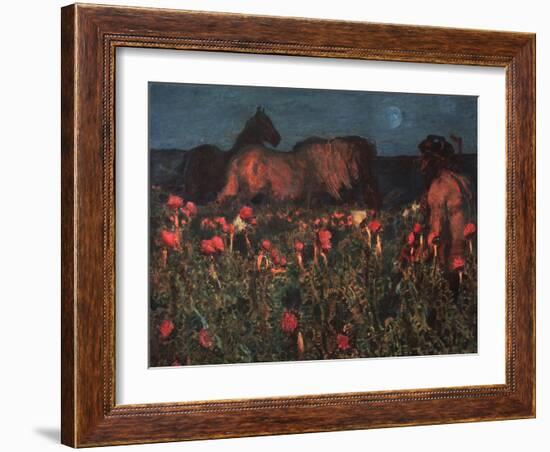 Night Is Coming, 1900-Mikhail Alexandrovich Vrubel-Framed Giclee Print
