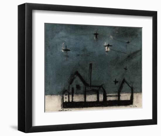 Night Landscape-Lyonel Feininger-Framed Art Print