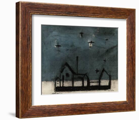 Night Landscape-Lyonel Feininger-Framed Art Print