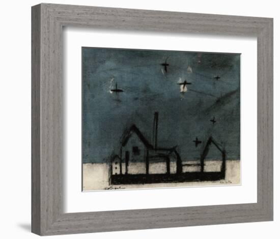 Night Landscape-Lyonel Feininger-Framed Art Print