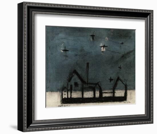 Night Landscape-Lyonel Feininger-Framed Art Print