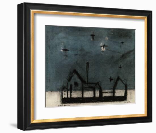 Night Landscape-Lyonel Feininger-Framed Art Print