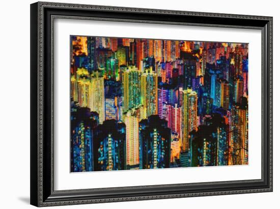 Night Life-Dan Meneely-Framed Art Print