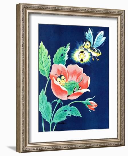 Night Light - Jack & Jill-Wilmer H. Wickham-Framed Giclee Print