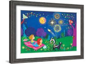 Night Light - Turtle-Elisa Chavarri-Framed Giclee Print