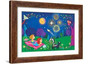 Night Light - Turtle-Elisa Chavarri-Framed Giclee Print