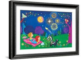 Night Light - Turtle-Elisa Chavarri-Framed Giclee Print