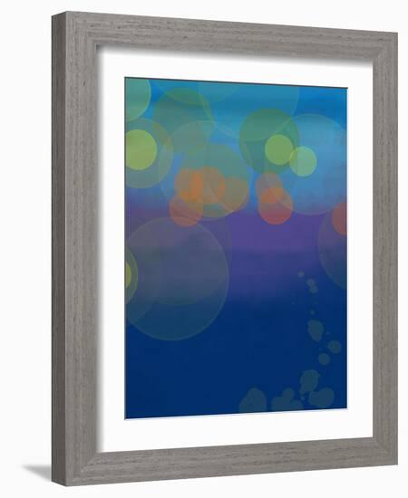 Night Lights 2-Jan Weiss-Framed Art Print