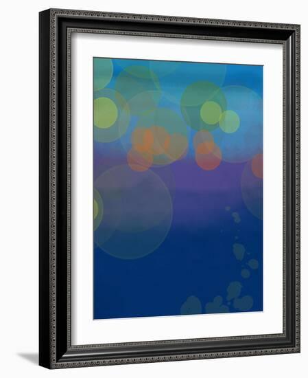 Night Lights 2-Jan Weiss-Framed Art Print