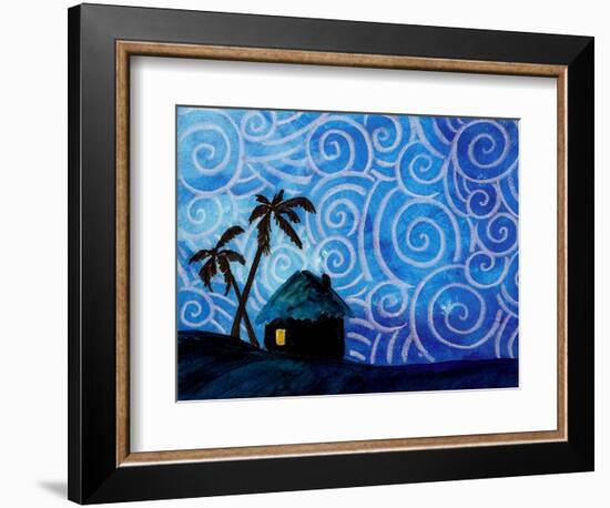 Night Lights (#7 in series)-Cindy Thornton-Framed Art Print