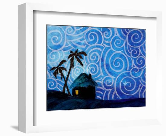 Night Lights (#7 in series)-Cindy Thornton-Framed Art Print