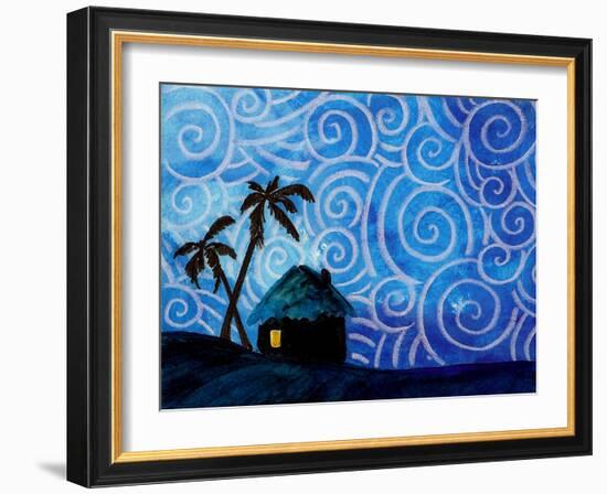 Night Lights (#7 in series)-Cindy Thornton-Framed Art Print