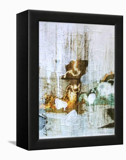 Night Lights-Enrico Varrasso-Framed Stretched Canvas