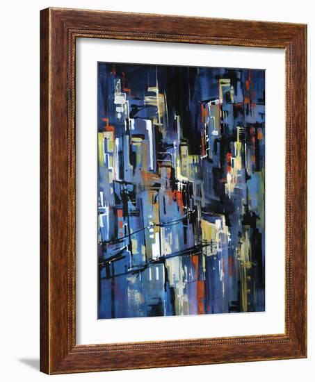 Night Lights-Sydney Edmunds-Framed Giclee Print