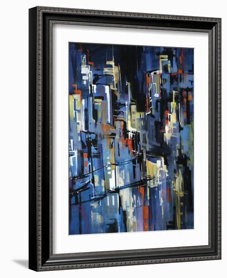 Night Lights-Sydney Edmunds-Framed Giclee Print