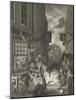 Night - London-William Hogarth-Mounted Giclee Print