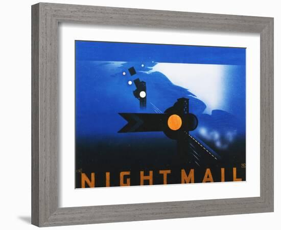 Night Mail-Pat Keely-Framed Art Print