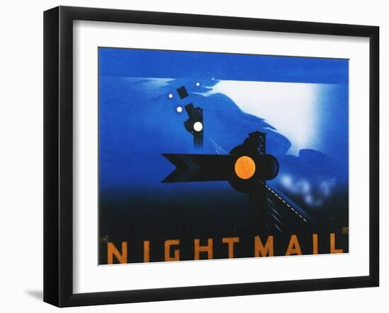 Night Mail-Pat Keely-Framed Art Print