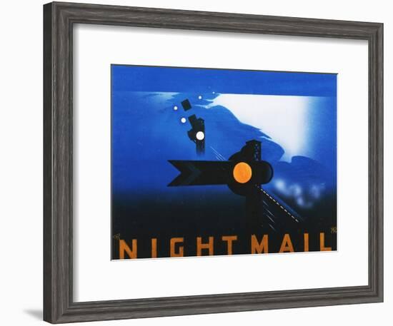 Night Mail-Pat Keely-Framed Art Print