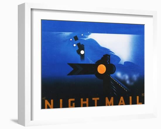 Night Mail-Pat Keely-Framed Art Print