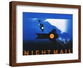 Night Mail-Pat Keely-Framed Art Print