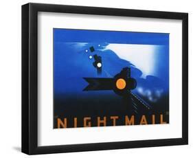 Night Mail-Pat Keely-Framed Art Print