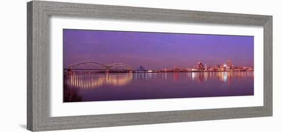 Night Memphis, TN-null-Framed Photographic Print