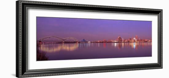 Night Memphis, TN-null-Framed Photographic Print