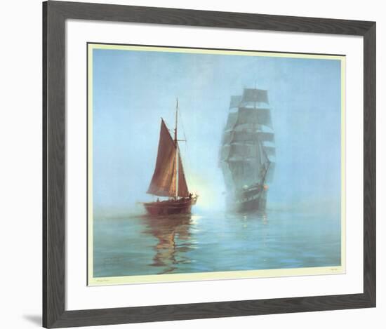 Night Mists-Montague Dawson-Framed Art Print