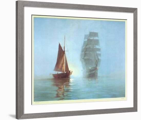 Night Mists-Montague Dawson-Framed Art Print