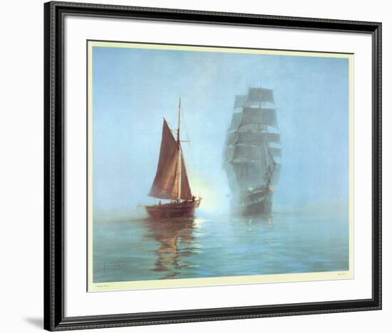 Night Mists-Montague Dawson-Framed Art Print