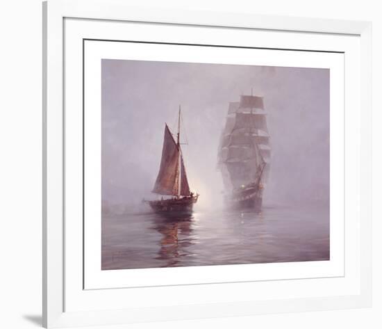 Night Mists-Montague Dawson-Framed Premium Giclee Print