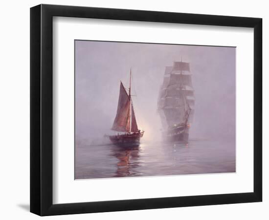 Night Mists-Montague Dawson-Framed Art Print