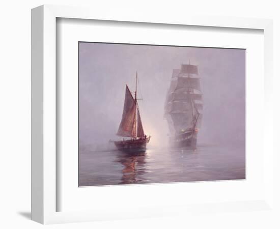 Night Mists-Montague Dawson-Framed Art Print