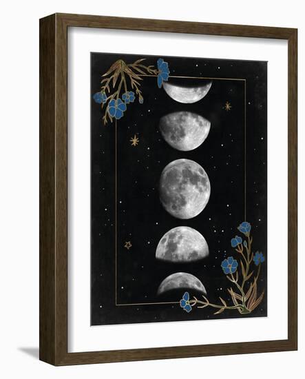 Night Moon I-Melissa Wang-Framed Art Print