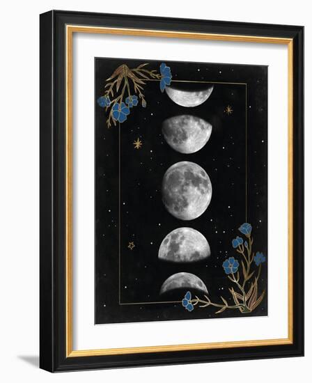 Night Moon I-Melissa Wang-Framed Art Print