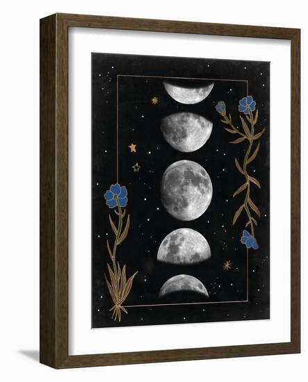 Night Moon II-Melissa Wang-Framed Art Print