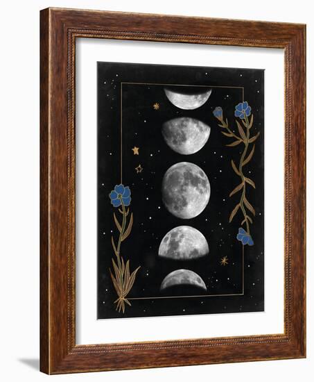 Night Moon II-Melissa Wang-Framed Art Print