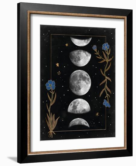 Night Moon II-Melissa Wang-Framed Art Print