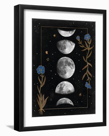 Night Moon II-Melissa Wang-Framed Art Print