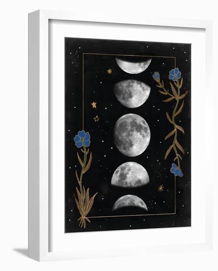 Night Moon II-Melissa Wang-Framed Art Print