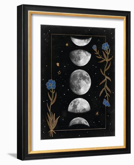 Night Moon II-Melissa Wang-Framed Art Print