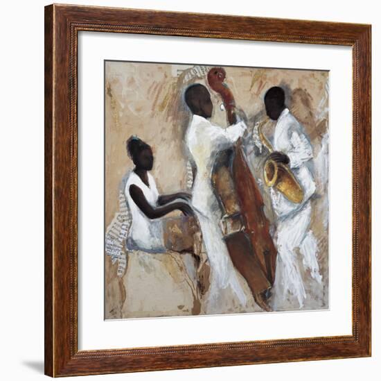 Night of Blues-Tat Vila-Framed Giclee Print