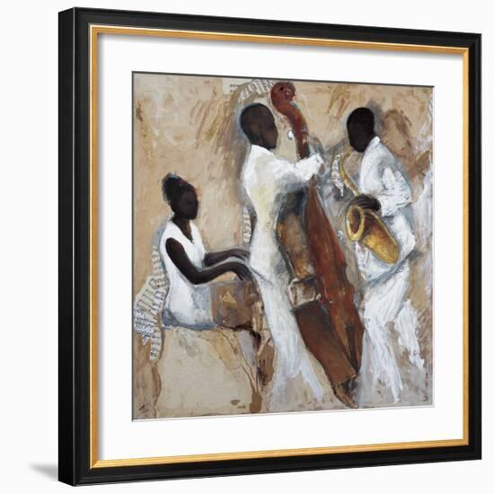 Night of Blues-Tat Vila-Framed Giclee Print