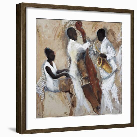 Night of Blues-Tat Vila-Framed Giclee Print