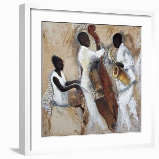 Night of Blues-Tat Vila-Framed Giclee Print